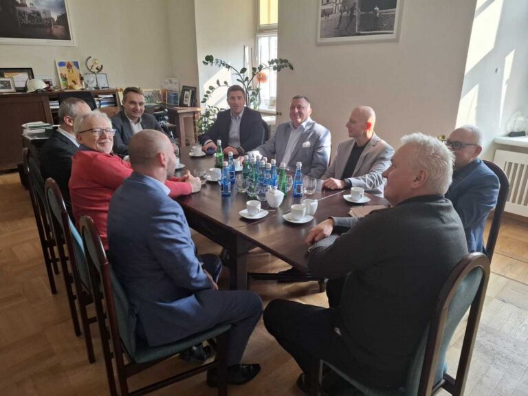 Cykliczne robocze spotkanie z Wiceprezydentem Mariuszem Wiśniewskim