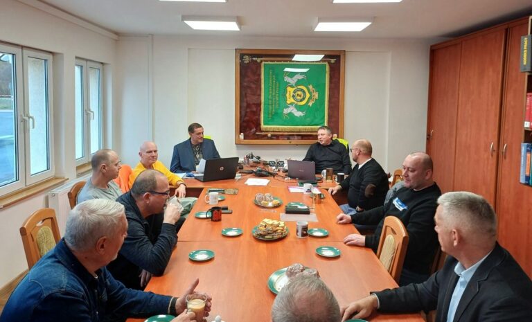 Obrady Zarządu OZZKiM zajezdnia Warszawska 20.11.2024